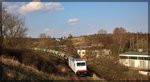 BR 285/489724/285-107-der-itlcaptrain-bei-gleisbauarbeiten 285 107 der ITL/Captrain bei Gleisbauarbeiten in Neubrandenburg am 06.04.2016