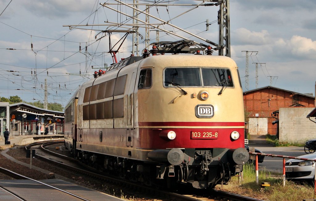 103 235 in Stralsund am 3.6.2012! 