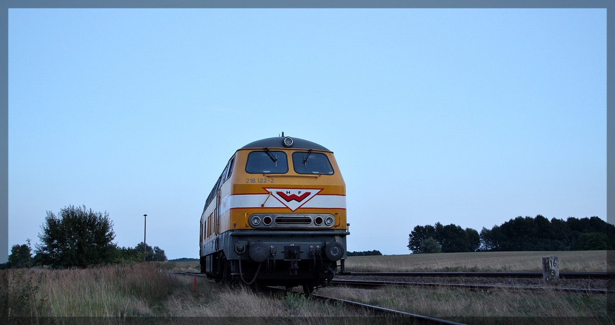 216 122 von Wiebe abgestellt in Möllenhagen am 04.09.2015