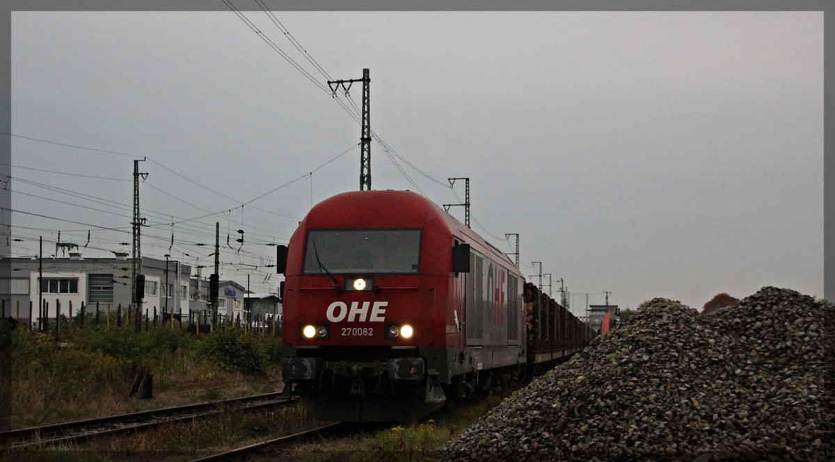223 103 (270082) der OHE in Neubrandenburg am 08.10.2015