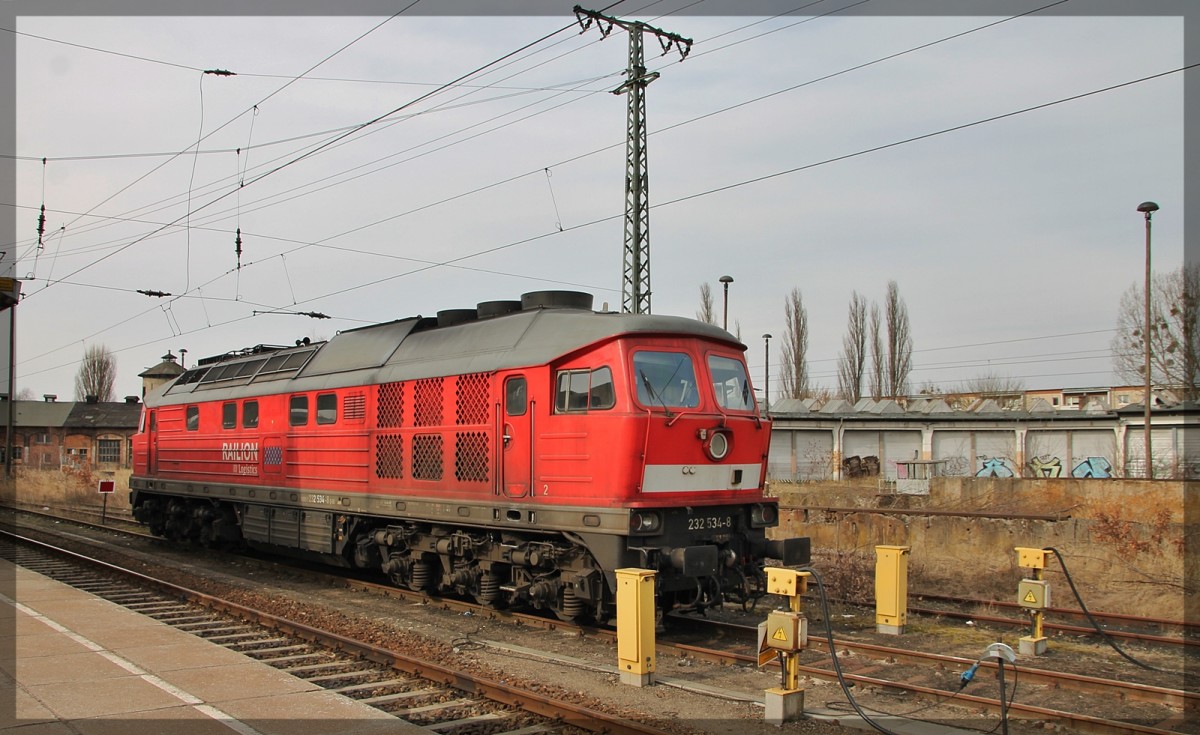 232 534 abgestellt in Neubrandenburg am 07.03.2013