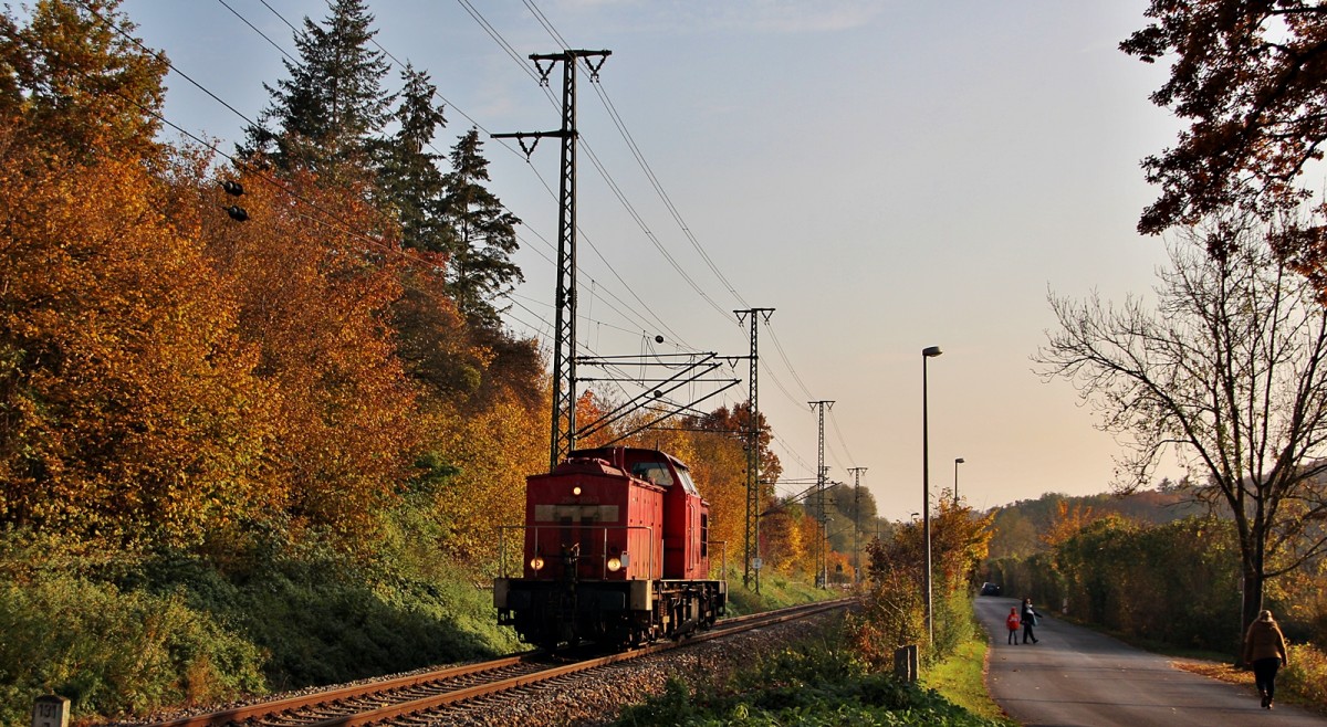 298 320 bei der Einfahrt in Neubrandenburg am 28.10.2015