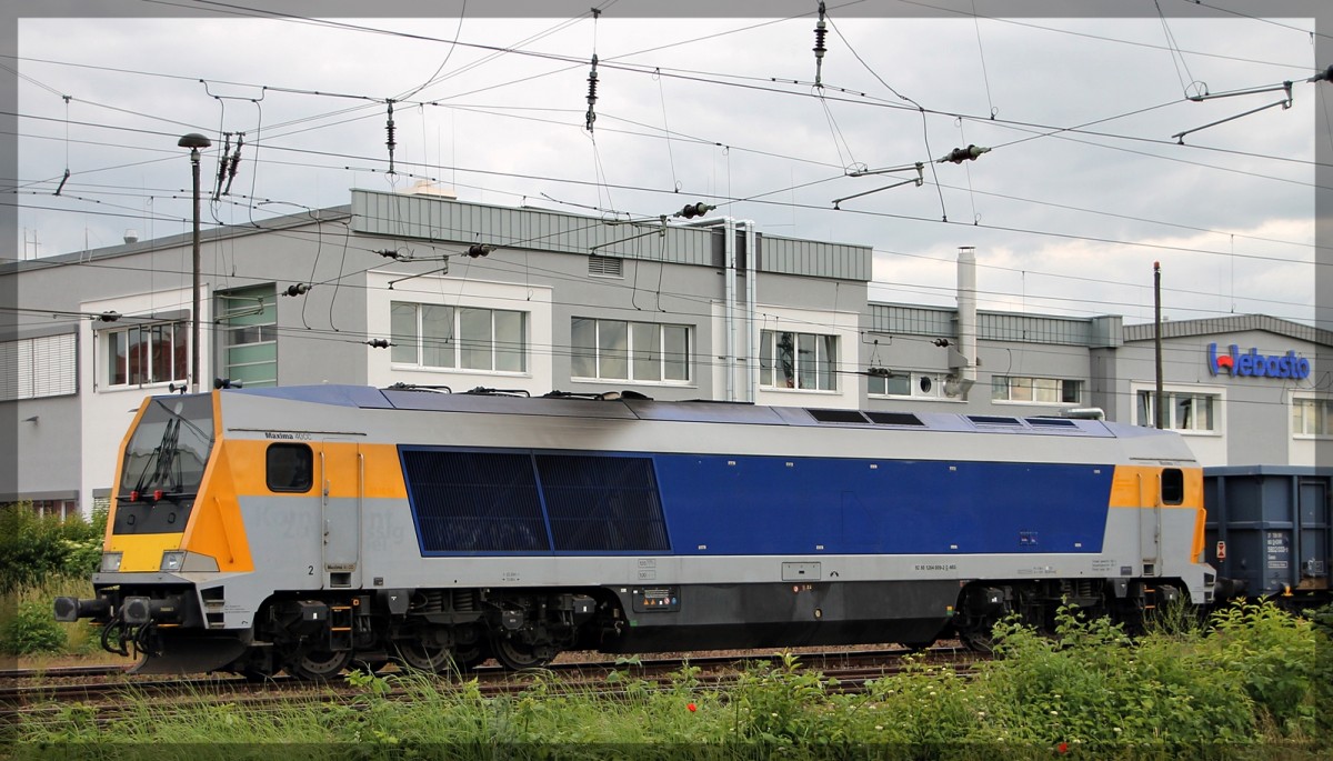 Am 08.06.2015 war die NRS 264 009 wieder einmal abgestellt in Neubrandenburg.