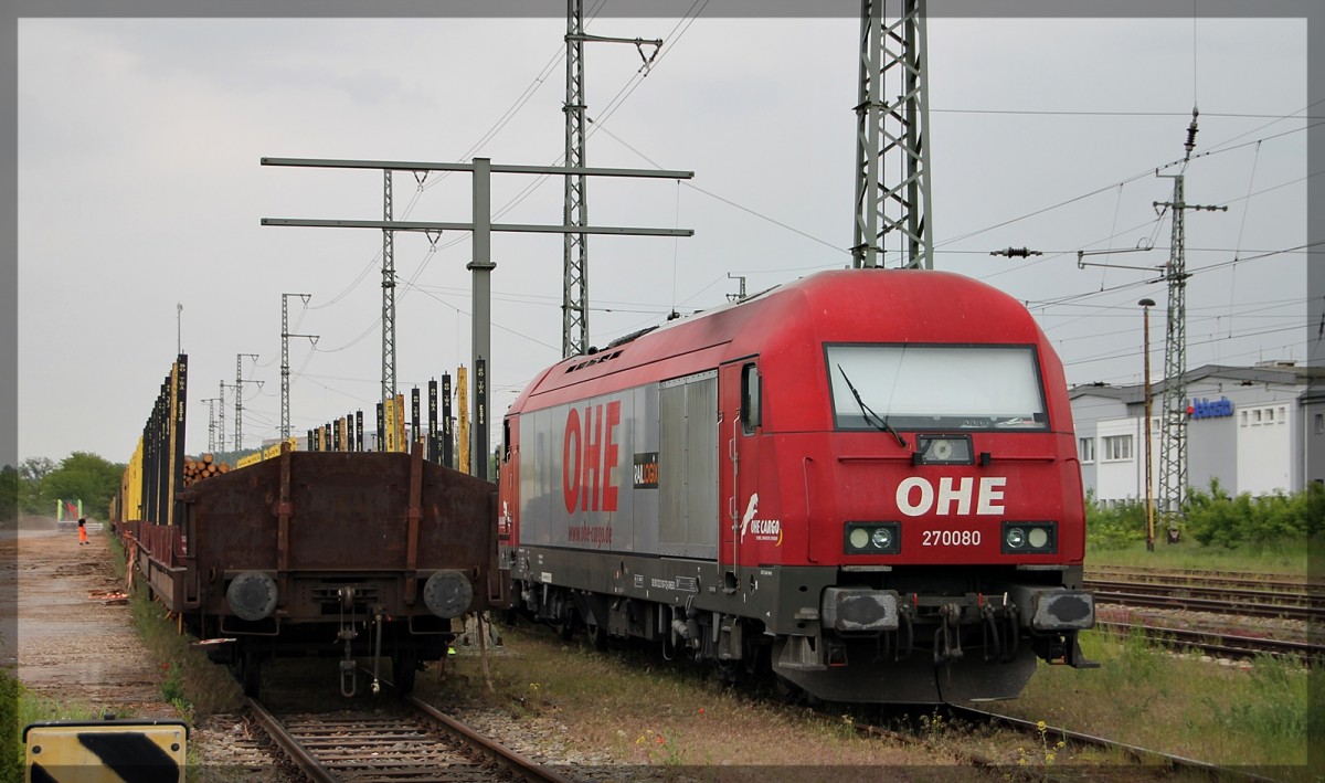OHE 223 101  270080  in Neubrandenburg abgestellt am 28.05.2015