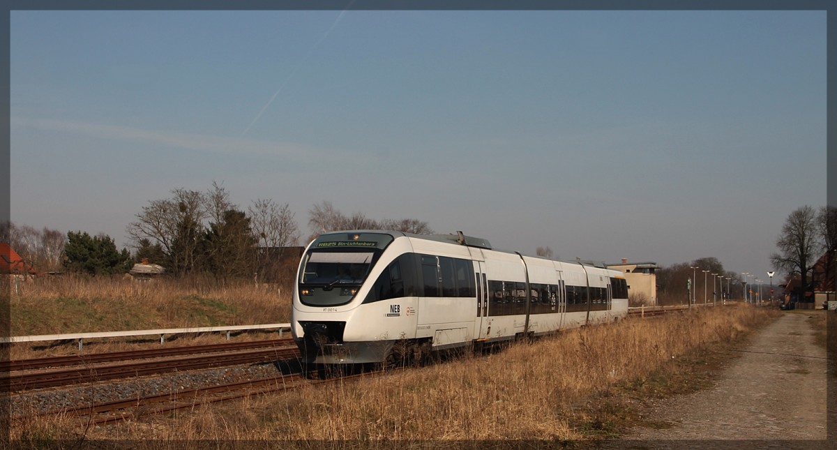 VT 0014 in Werneuchen am 19.3.2015.