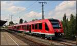 623 018 am 12.09.2015 abgestellt in Neubrandenburg am Bahnhof 