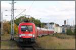 br-182-taurus/454948/182-004-bei-der-einfahrt-in 182 004 bei der Einfahrt in Wismar am 13.10.2012