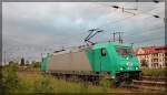 BR 185/433472/185-611-der-captrainitl-am-02062015 185 611 der Captrain/ITL am 02.06.2015 in Neubrandenburg wie sie auf ihren Zug aus dem IAB wartet. 
