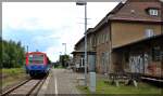 eisenbahngesellschaft-potsdam-egp-2/454970/626-043-der-hansegp-bei-seiner 626 043 der HANS/EGP bei seiner Pause in Mirow am 22.06.2013 